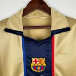 Camiseta Retro FC Barcelona Visitante 2002 - Fútbol Club Vintage