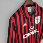 Camiseta Retro AC Milán Manga Larga 1999-00 - Fútbol Club Vintage