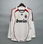 Camiseta Retro AC Milán Visitante Manga Larga 2006-07 - Fútbol Club Vintage