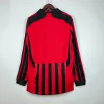 Camiseta Retro AC Milán Manga Larga 2007-08 - Fútbol Club Vintage