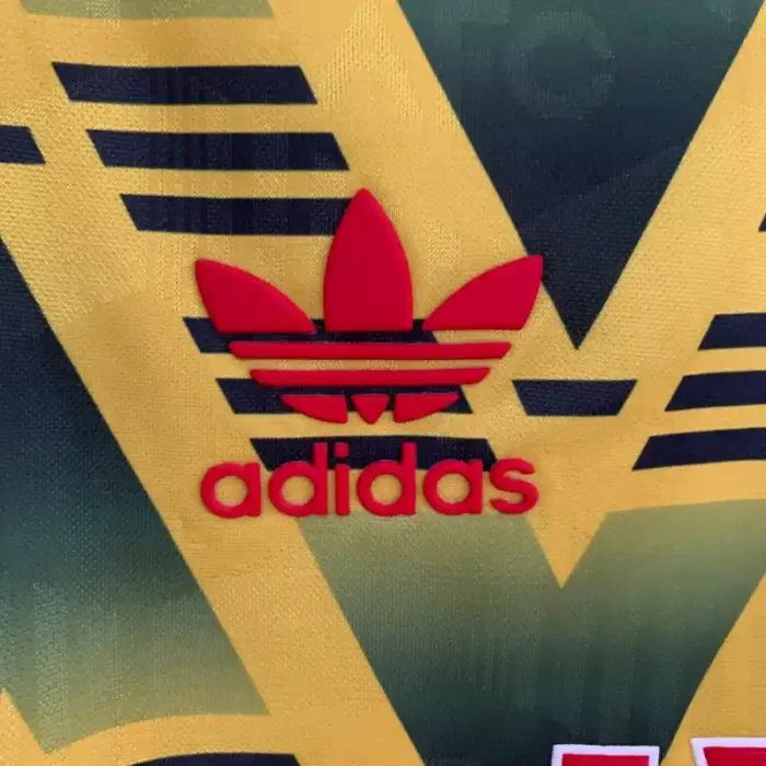 Camiseta Arsenal FC Visitante Manga Larga 1991-93 Retro - Fútbol Club Vintage