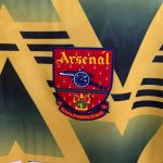Camiseta Arsenal FC Visitante Manga Larga 1991-93 Retro - Fútbol Club Vintage