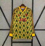 Camiseta Arsenal FC Visitante Manga Larga 1991-93 Retro - Fútbol Club Vintage