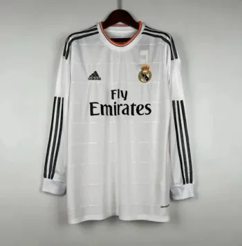 Camiseta Retro Real Madrid Manga Larga 2013-14 - Fútbol Club Vintage