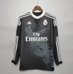 Camiseta Clásica Real Madrid Visitante (3ª) Manga Larga 2014-15 - Fútbol Club Vintage
