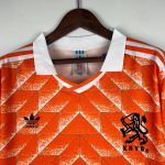 Camiseta Retro Países Bajos Manga Larga 1988 - Fútbol Club Vintage