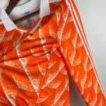 Camiseta Retro Países Bajos Manga Larga 1988 - Fútbol Club Vintage