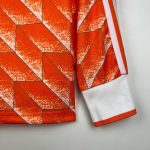 Camiseta Retro Países Bajos Manga Larga 1988 - Fútbol Club Vintage
