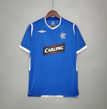 Camiseta Retro Rangers FC 2008-09 - Fútbol Club Vintage