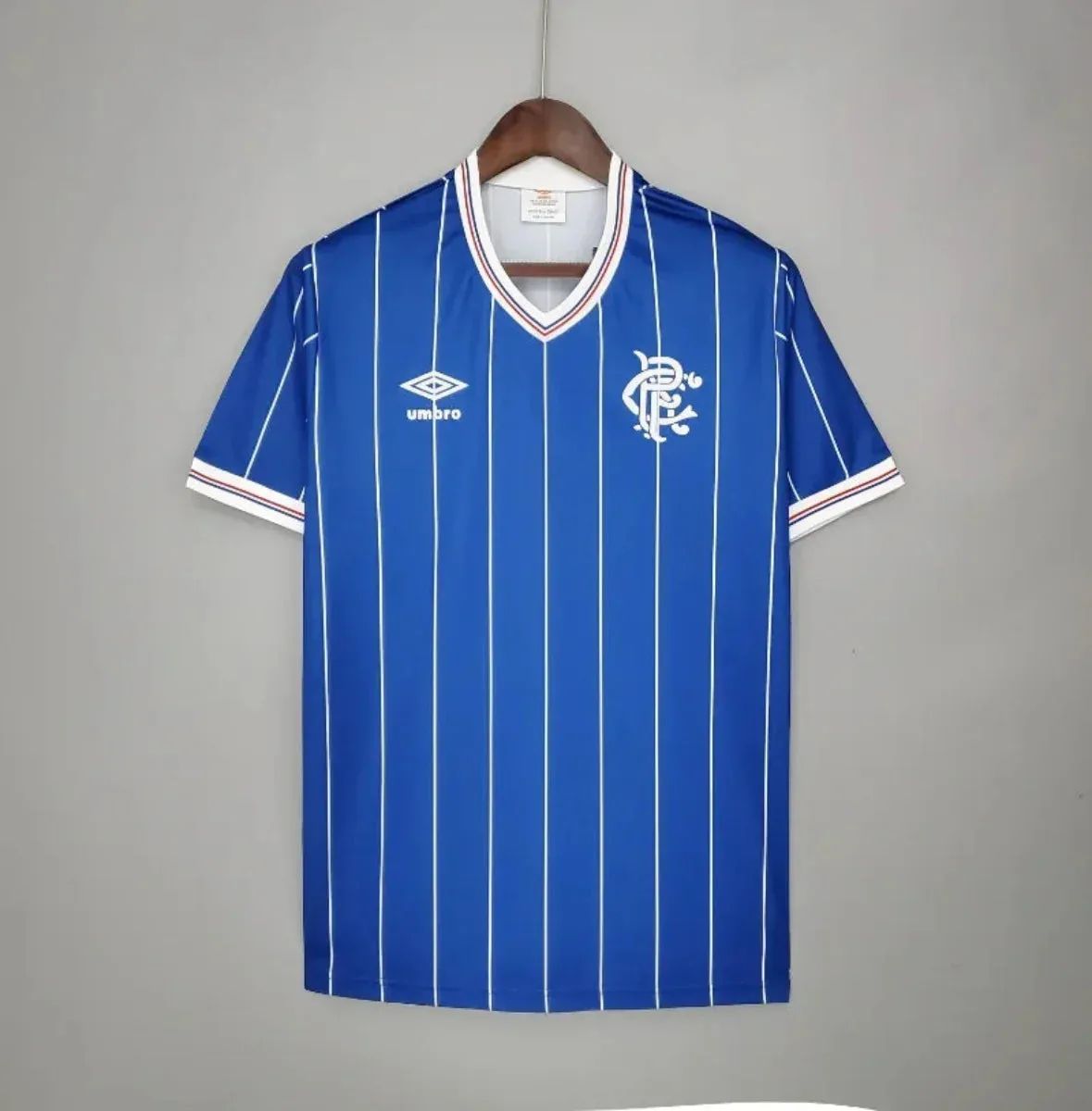 images Camiseta Retro Rangers FC 1982-83 - Fútbol Club Vintage