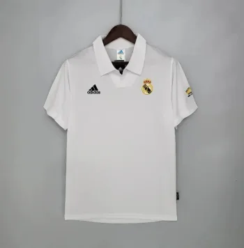 Camiseta Clásica Real Madrid Champions League 2002-03 - Fútbol Club Vintage