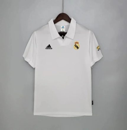Camiseta Clásica Real Madrid Champions League 2002-03 - Fútbol Club Vintage