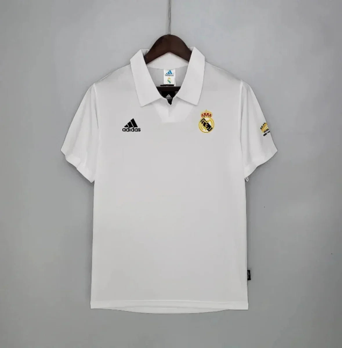 Camiseta Clásica Real Madrid Champions League 2002-03 - Fútbol Club Vintage