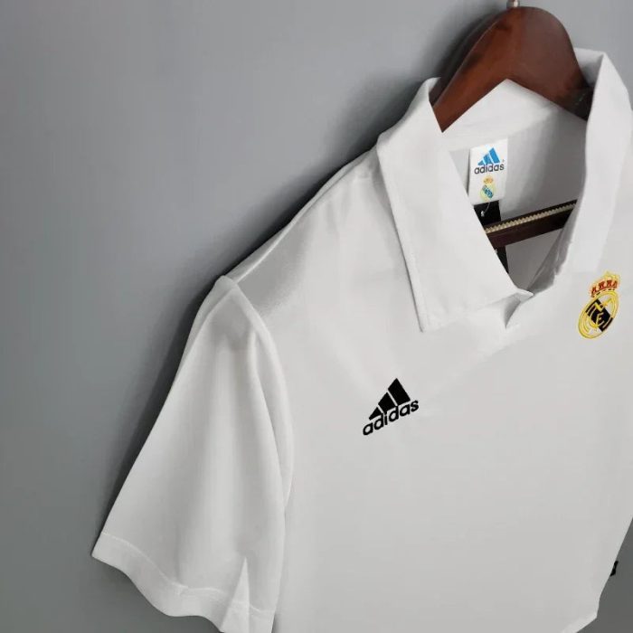 Camiseta Clásica Real Madrid Champions League 2002-03 - Fútbol Club Vintage