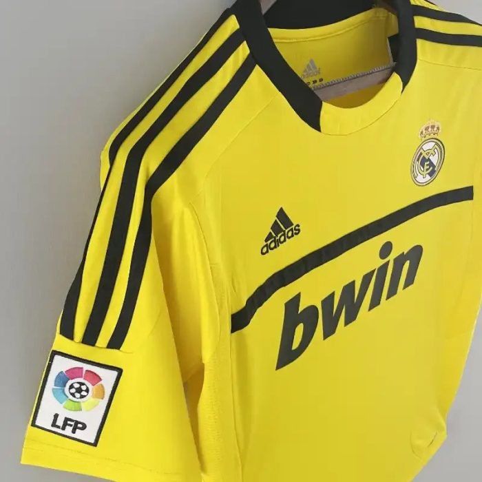 Camiseta Clásica Real Madrid Portero Amarilla 2011-12 - Fútbol Club Vintage