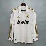 Camiseta Retro Real Madrid Manga Larga 2011-12 - Fútbol Club Vintage