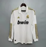 Camiseta Retro Real Madrid Manga Larga 2011-12 - Fútbol Club Vintage