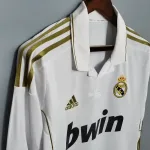 Camiseta Retro Real Madrid Manga Larga 2011-12 - Fútbol Club Vintage
