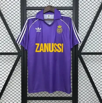 Camiseta Retro Real Madrid Visitante 1984 - Fútbol Club Vintage