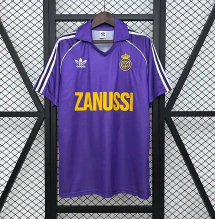 Camiseta Retro Real Madrid Visitante 1984 - Fútbol Club Vintage