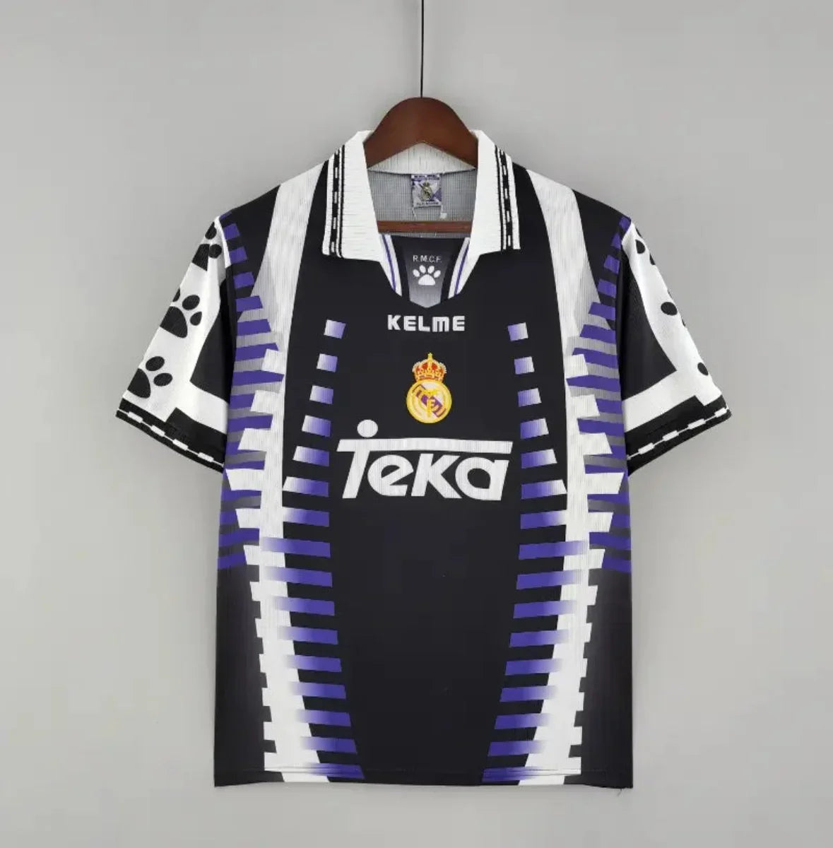 Camiseta Retro Real Madrid Visitante (3ª) 1997-98 - Fútbol Club Vintage