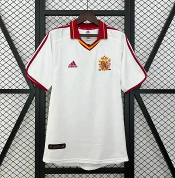Camiseta Retro España Visitante 2000 - Fútbol Club Vintage