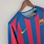 Camiseta Retro FC Barcelona Manga Larga 2005-06 - Fútbol Club Vintage