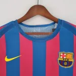 Camiseta Retro FC Barcelona Manga Larga 2005-06 - Fútbol Club Vintage
