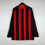Camiseta Retro AC Milán Manga Larga 2008-09 - Fútbol Club Vintage