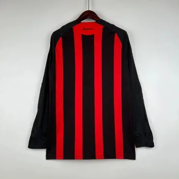 Camiseta Retro AC Milán Manga Larga 2008-09 - Fútbol Club Vintage