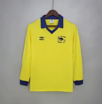 Camiseta Arsenal FC Visitante Manga Larga 1971-79 Retro - Fútbol Club Vintage