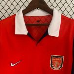 Camiseta Arsenal FC Manga Larga 1998-99 Retro - Fútbol Club Vintage