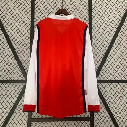 Camiseta Arsenal FC Manga Larga 1998-99 Retro - Fútbol Club Vintage