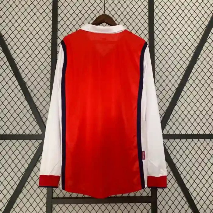 Camiseta Arsenal FC Manga Larga 1998-99 Retro - Fútbol Club Vintage