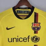 Camiseta Retro FC Barcelona Visitante Manga Larga 2008-09 - Fútbol Club Vintage