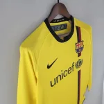Camiseta Retro FC Barcelona Visitante Manga Larga 2008-09 - Fútbol Club Vintage