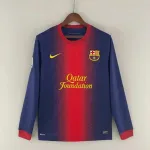 Camiseta Retro FC Barcelona Manga Larga 2012-13 - Fútbol Club Vintage
