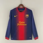 Camiseta Retro FC Barcelona Manga Larga 2012-13 - Fútbol Club Vintage