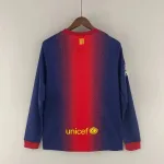 Camiseta Retro FC Barcelona Manga Larga 2012-13 - Fútbol Club Vintage