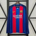 Camiseta Clásica FC Barcelona Manga Larga 2014-15 - Fútbol Club Vintage