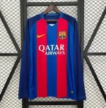 Camiseta Clásica FC Barcelona Manga Larga 2014-15 - Fútbol Club Vintage