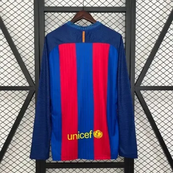 Camiseta Clásica FC Barcelona Manga Larga 2014-15 - Fútbol Club Vintage
