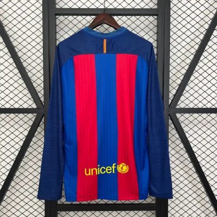 Camiseta Clásica FC Barcelona Manga Larga 2014-15 - Fútbol Club Vintage