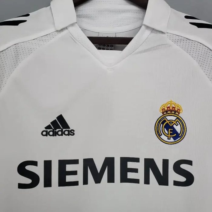 Camiseta Clásica Real Madrid Manga Larga 2005-06 - Fútbol Club Vintage