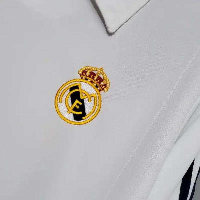 Camiseta Clásica Real Madrid Manga Larga 2002-03 - Fútbol Club Vintage