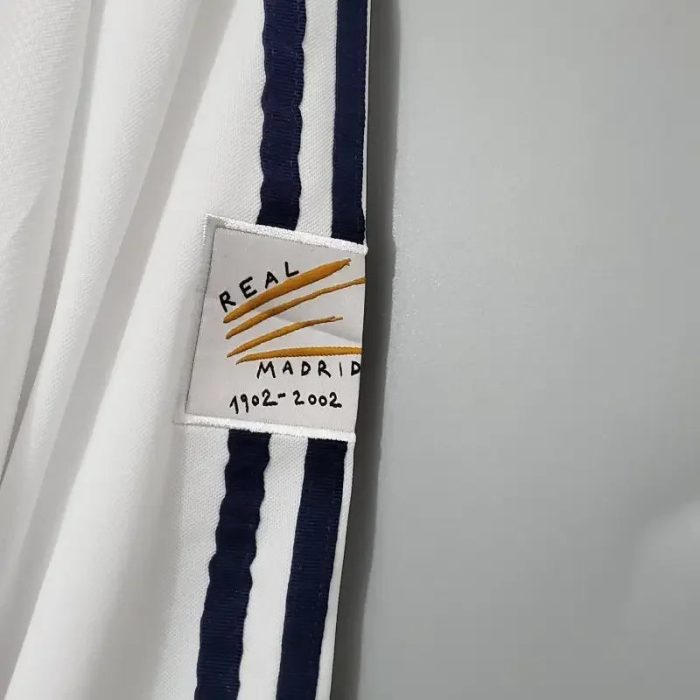 Camiseta Clásica Real Madrid Manga Larga 2002-03 - Fútbol Club Vintage