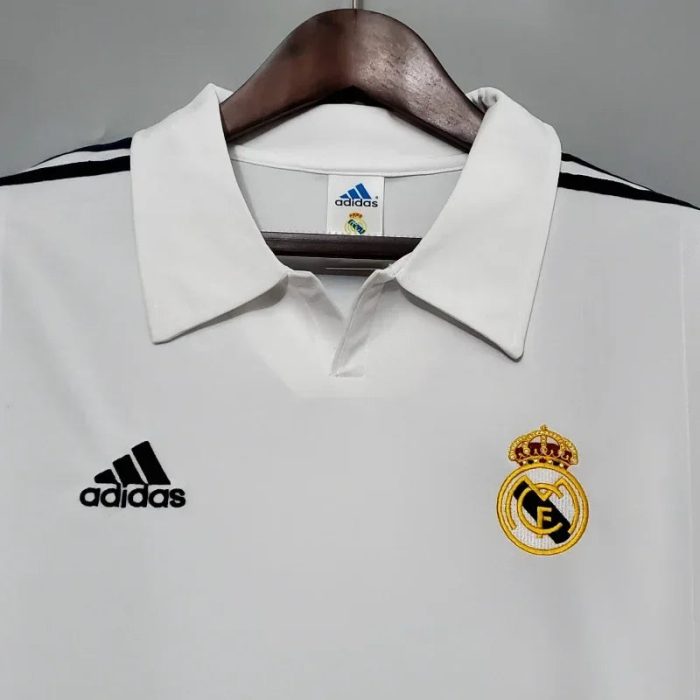 Camiseta Clásica Real Madrid Manga Larga 2002-03 - Fútbol Club Vintage