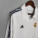 Camiseta Clásica Real Madrid Manga Larga 2002-03 - Fútbol Club Vintage
