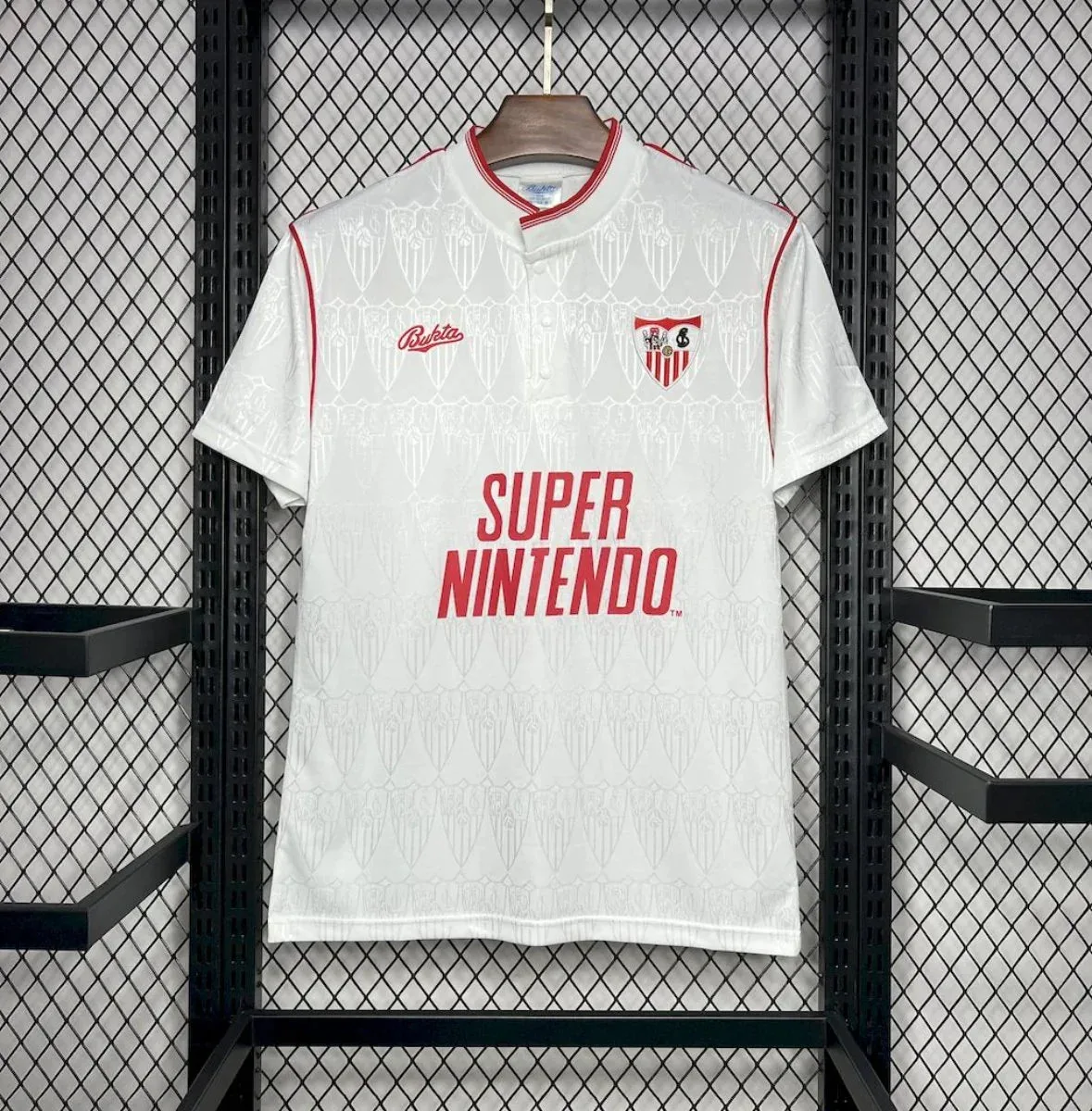 images Camiseta Retro Sevilla FC 1991-92 - Fútbol Club Vintage