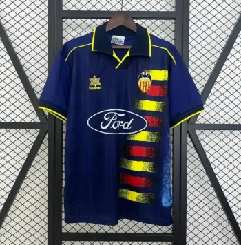 Camiseta Retro Valencia Visitante 1996-97 - Fútbol Club Vintage